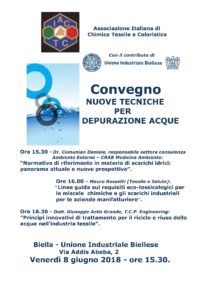AICTC - Locandina Convegno ACQUA
