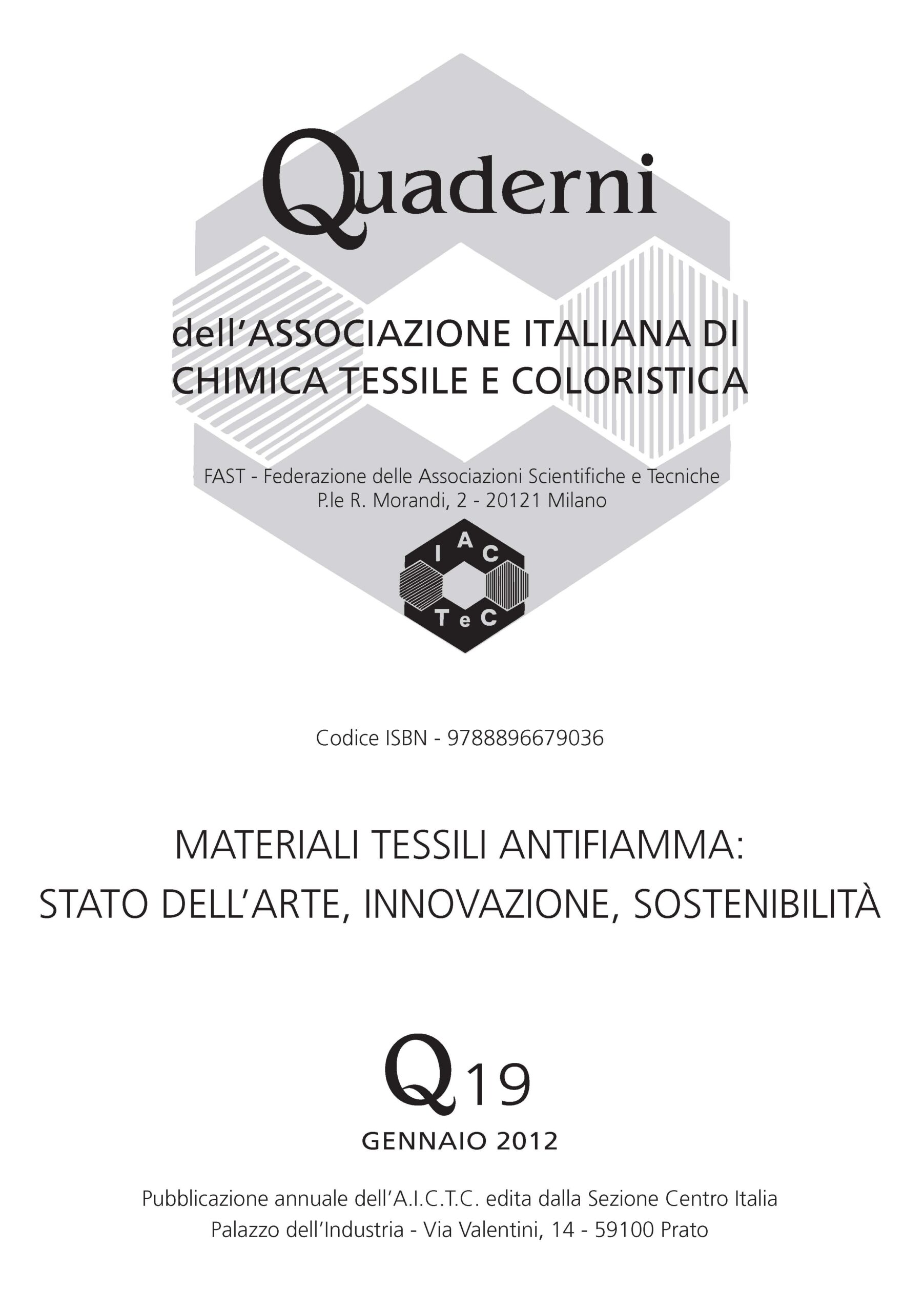 QUADERNI NR. 19